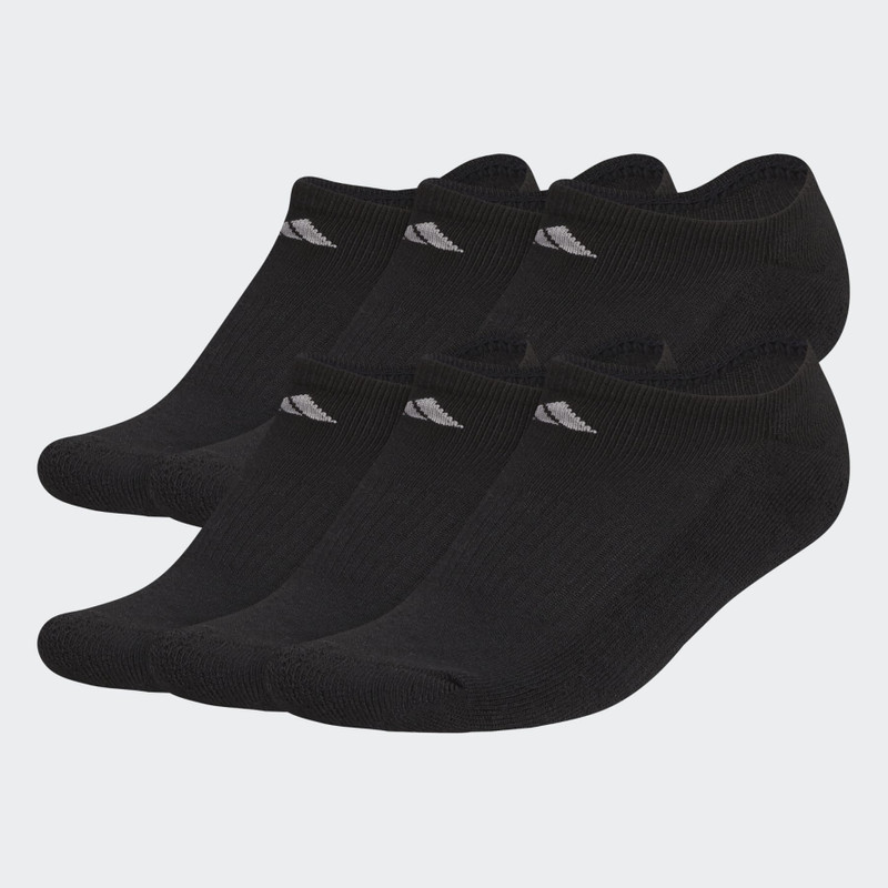 Athletic Cushioned No-Show Socks 6 Pairs 1