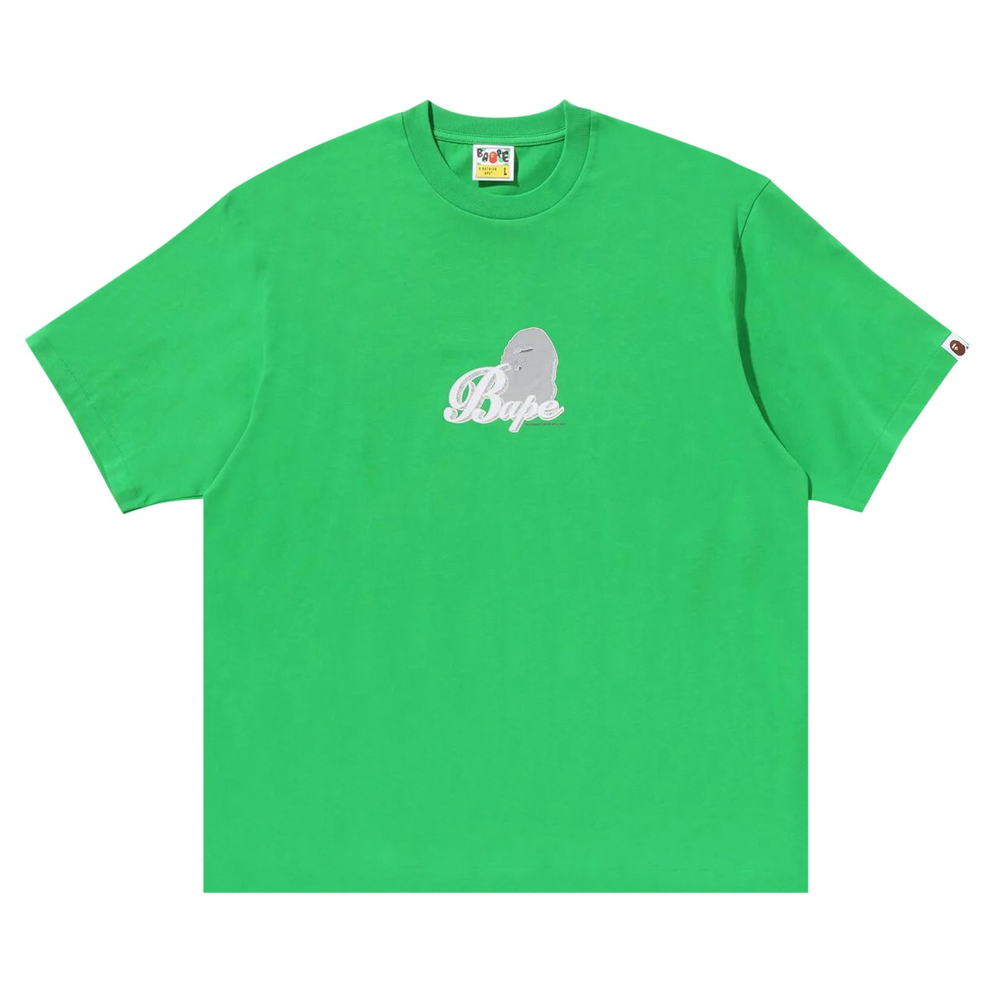 BAPE 3D Art Ape Head Tee 'Green' - 1