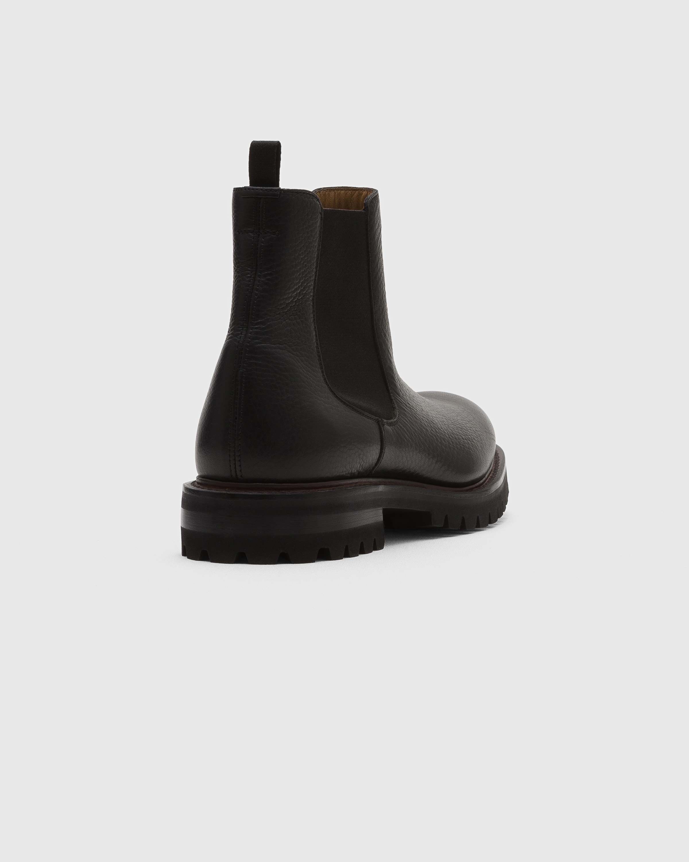 Soft Grain Leather Chelsea Boot - 4