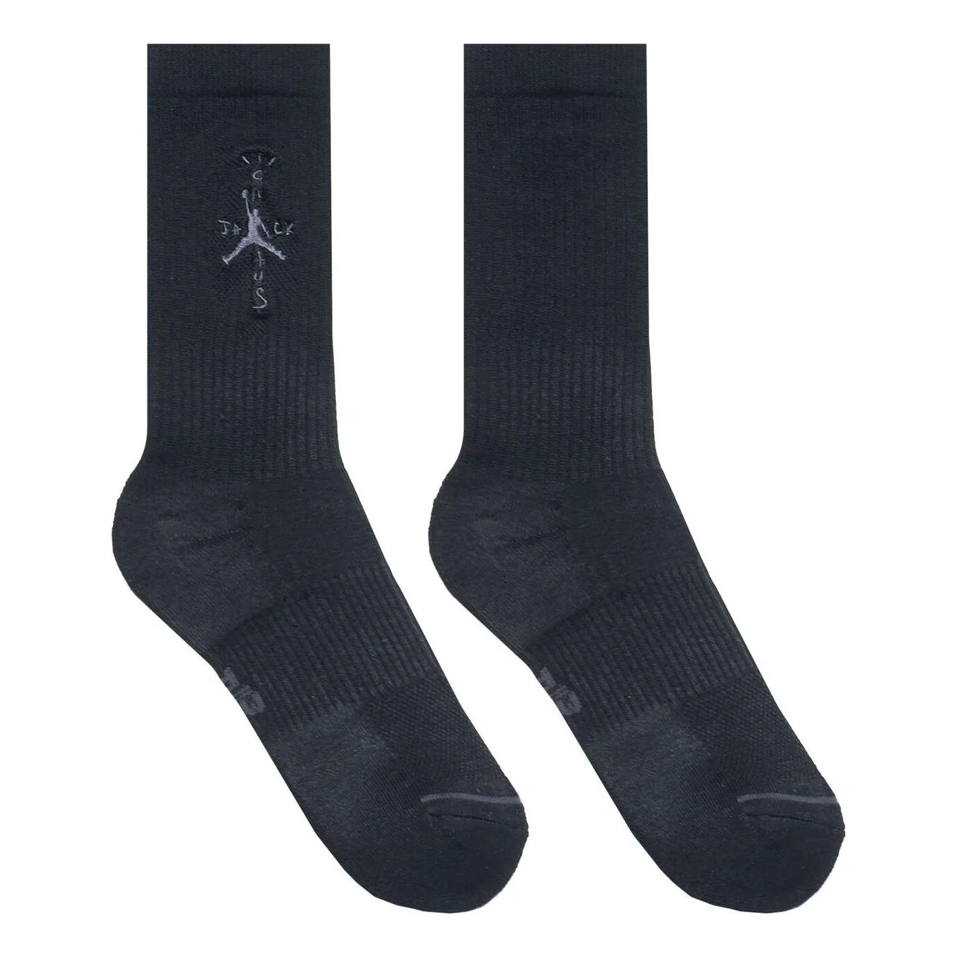 Air Jordan x Travis Scott Crew Socks 'Black' FV4054-010 - 1