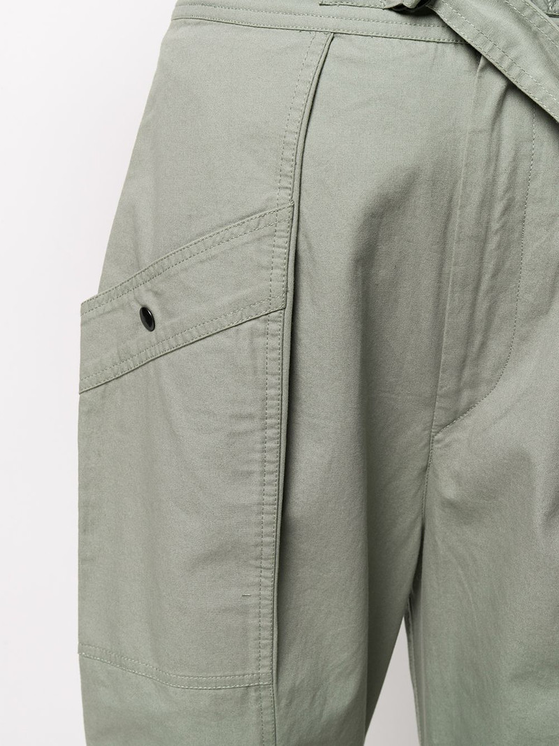 high-waisted tapered trousers 5
