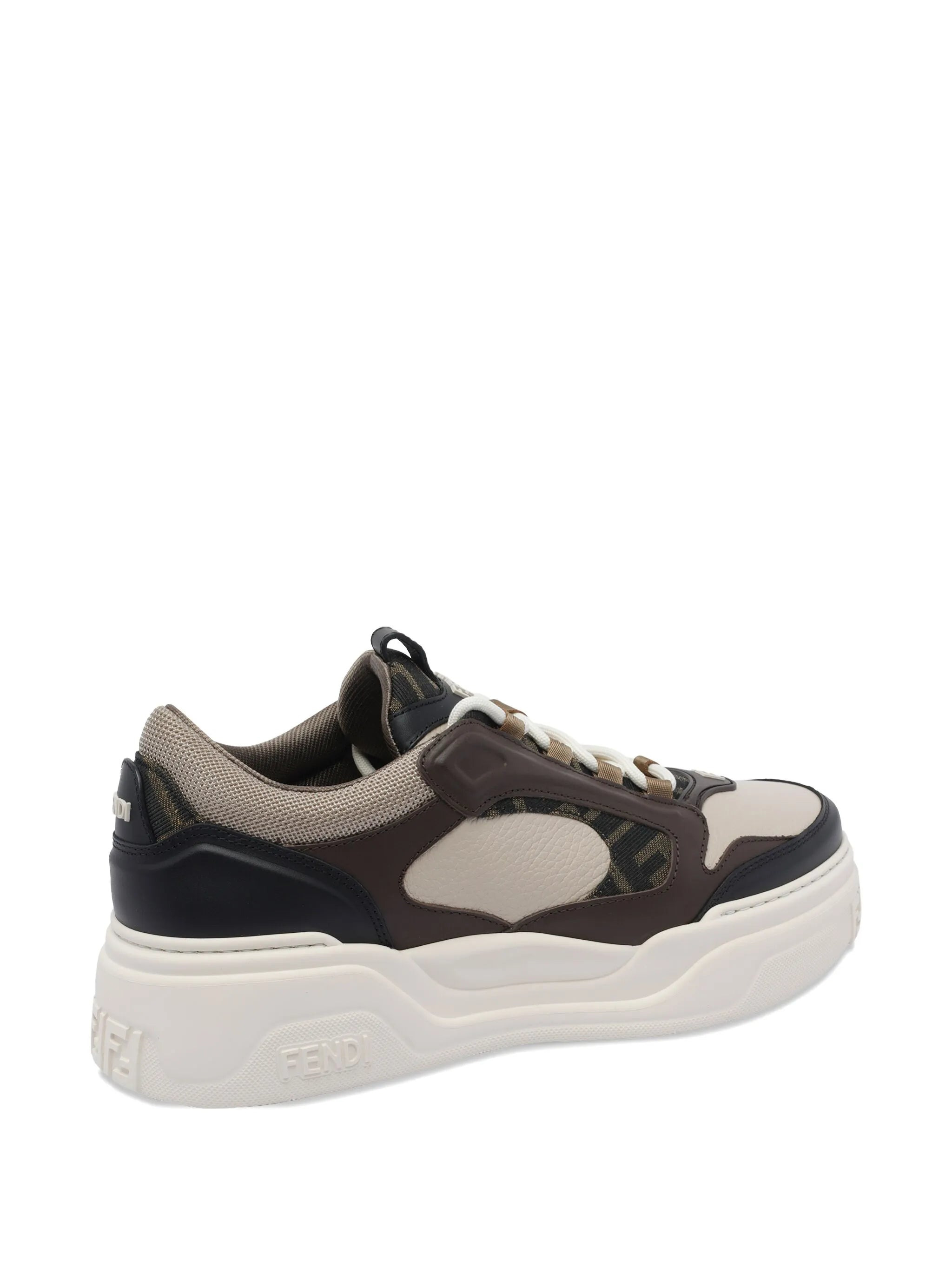 Fendi Force Leather Sneakers - 2