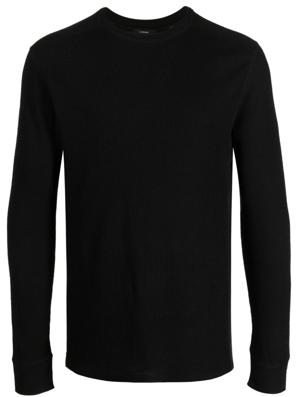 crew-neck cotton-blend jumper - 1