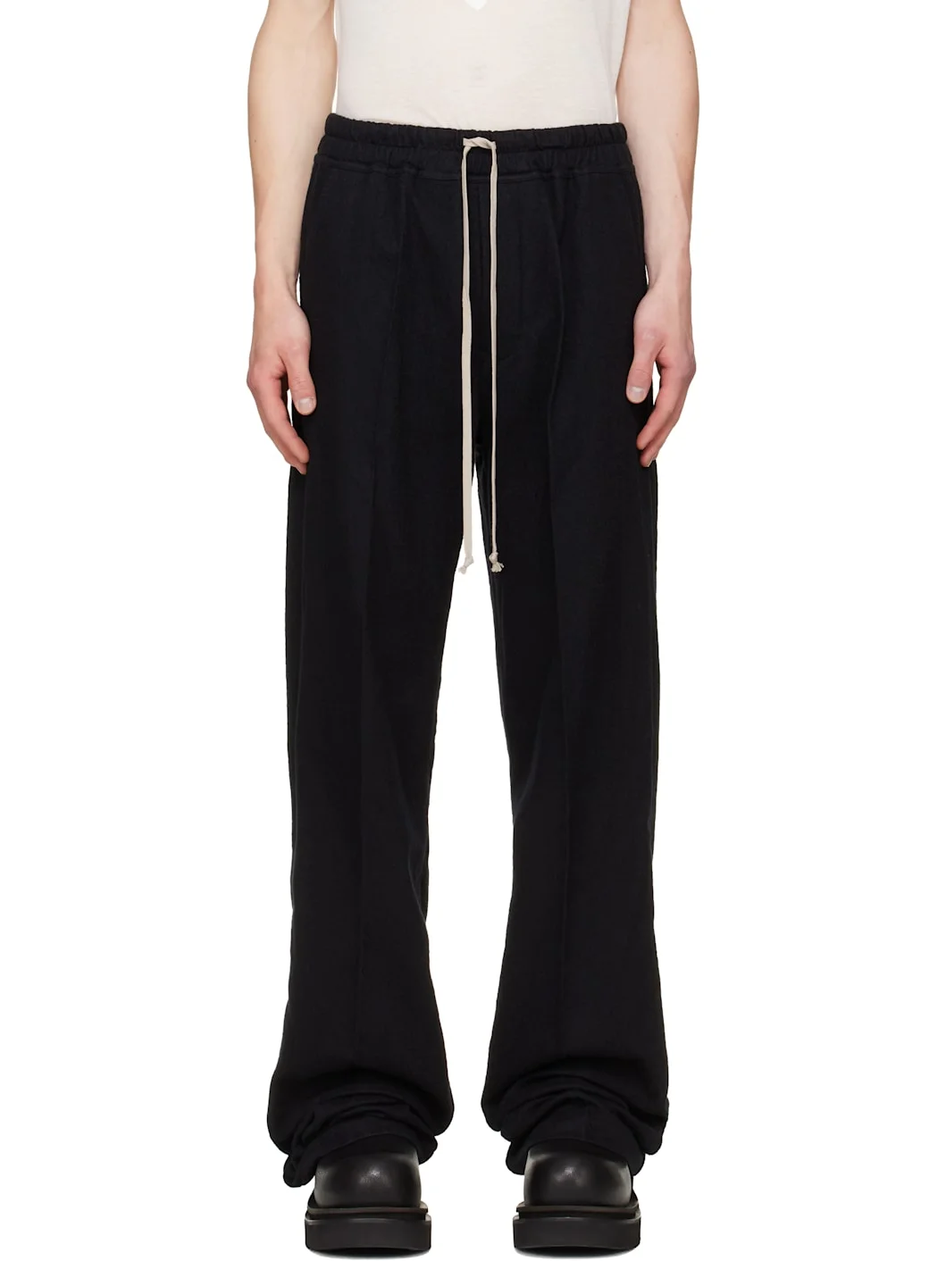 Black Tower Dietrich Drawstring Trousers - 1