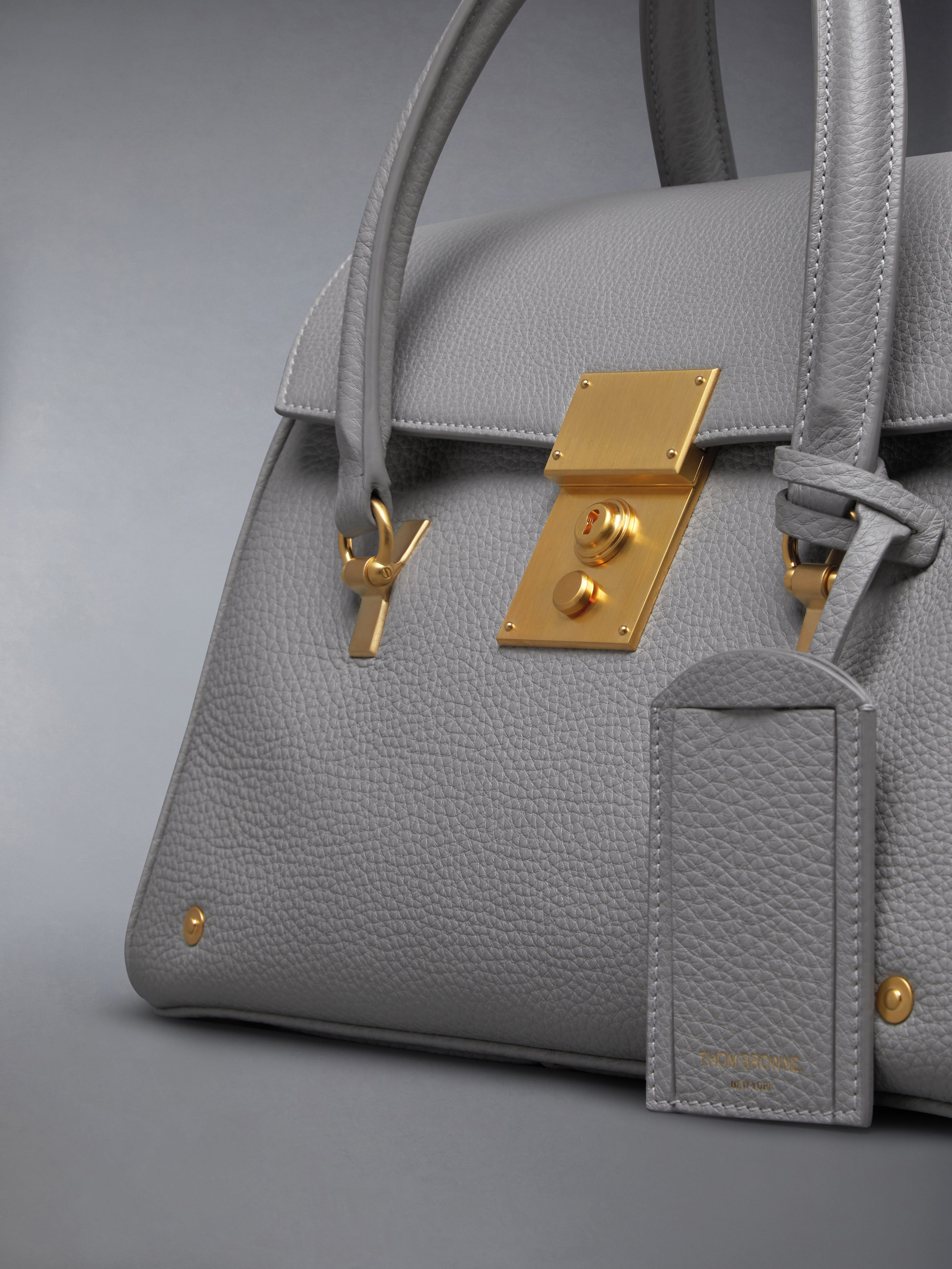 Soft Pebble Grain Shoulder Strap Mr. Thom Luggage Bag - 6