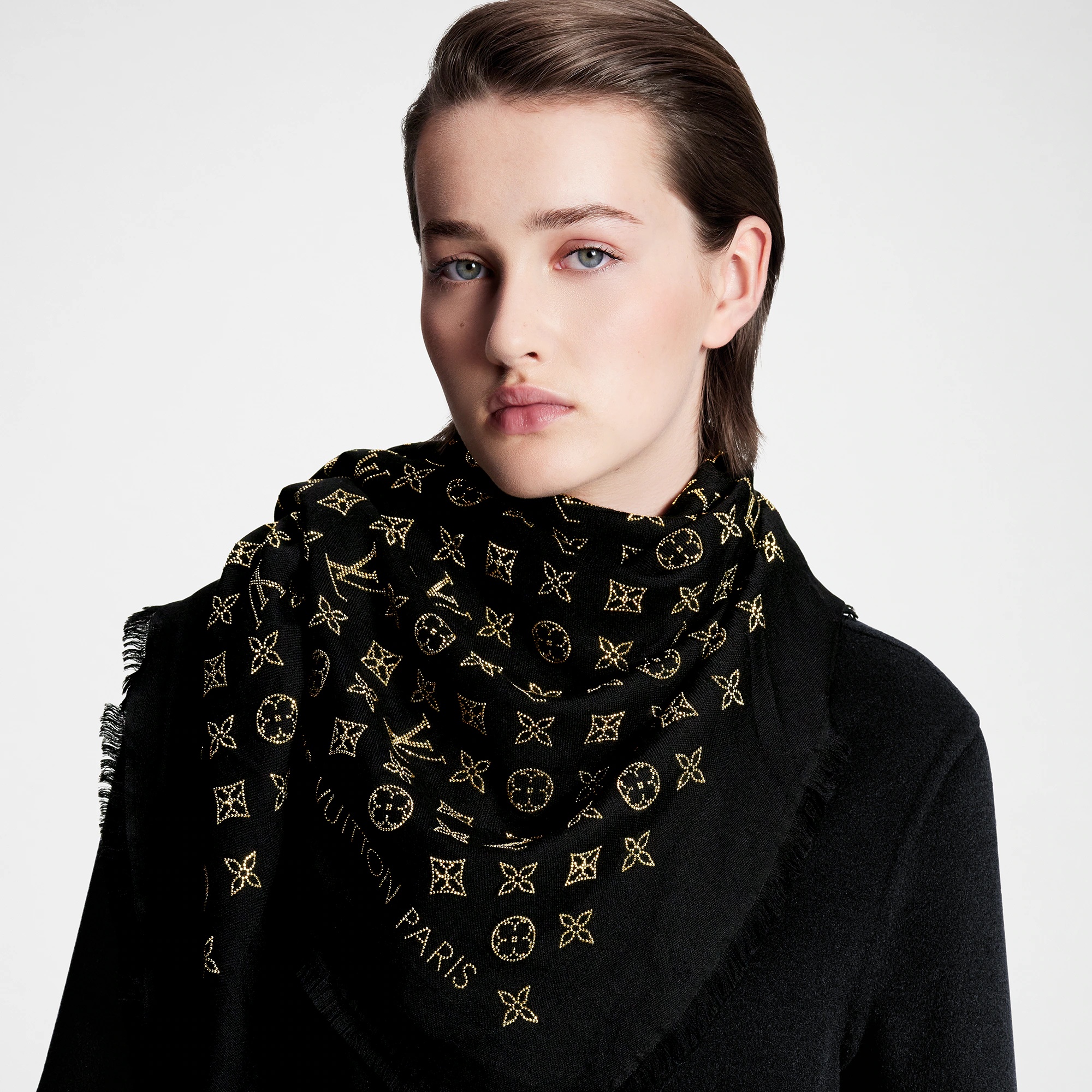 More Monogram Shawl - 7