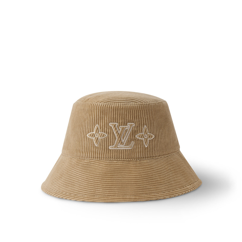 LV Signature Corduroy Hat 1