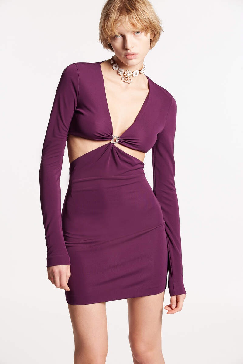 D2 CUT OUT MINI DRESS - 1