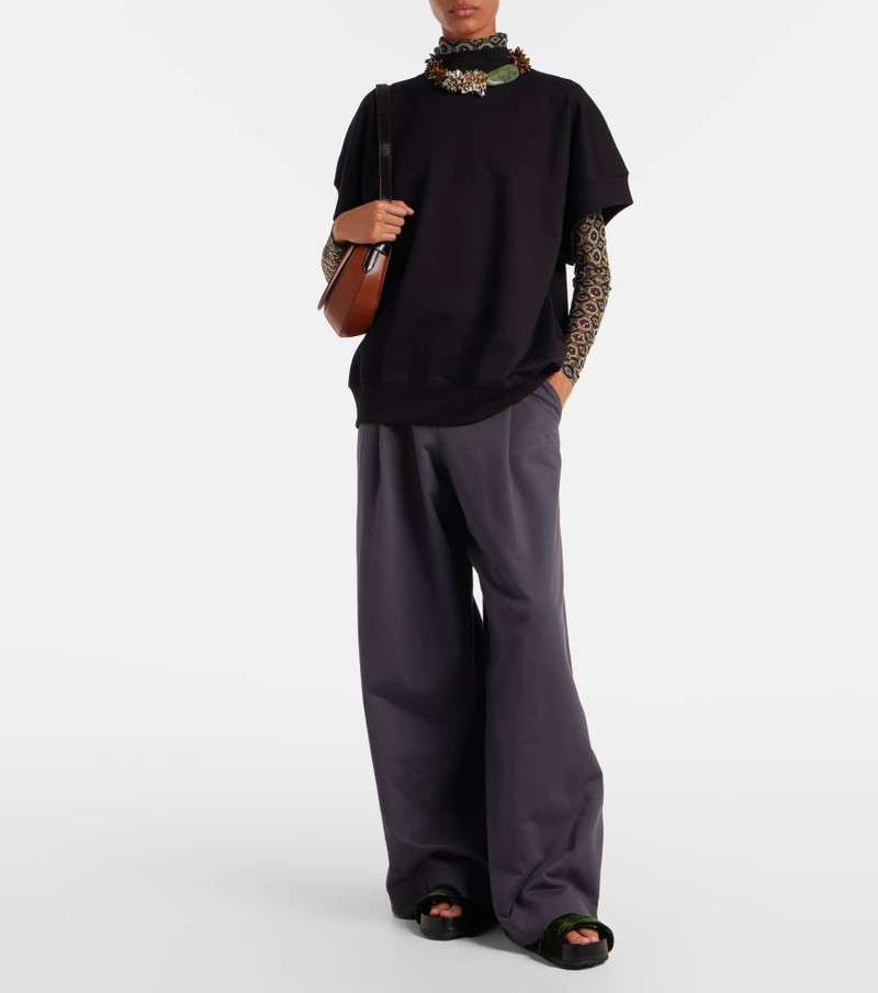 Dries Van Noten Cotton jersey sweatpants outlook