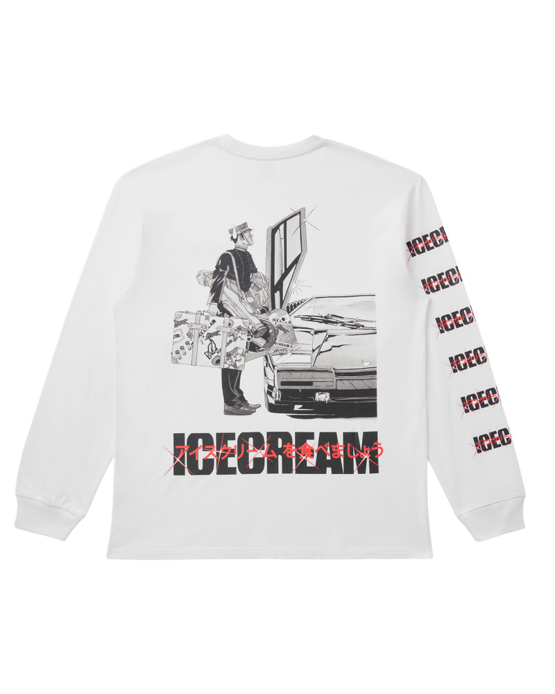 ICECREAM LUGGAGE LONG-SLEEVE TEE outlook