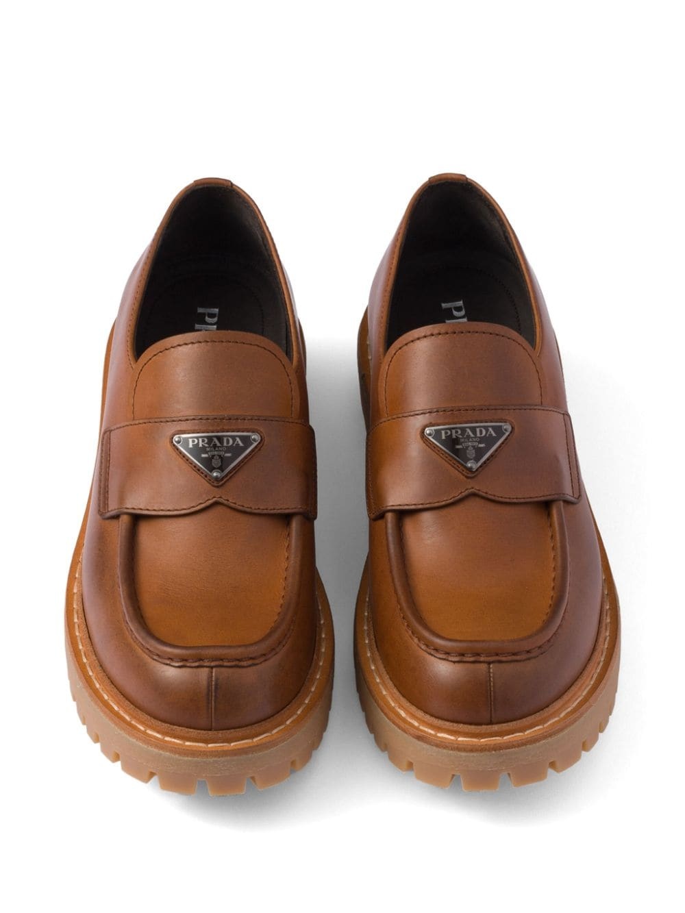 leather loafers - 4