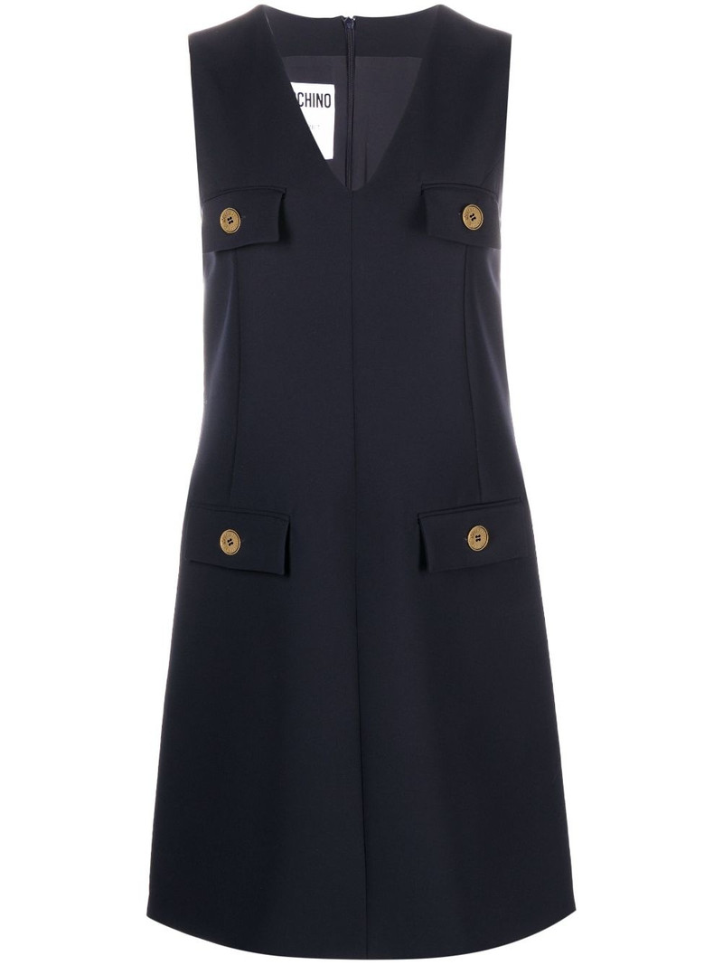 sleeveless tailored dress 1