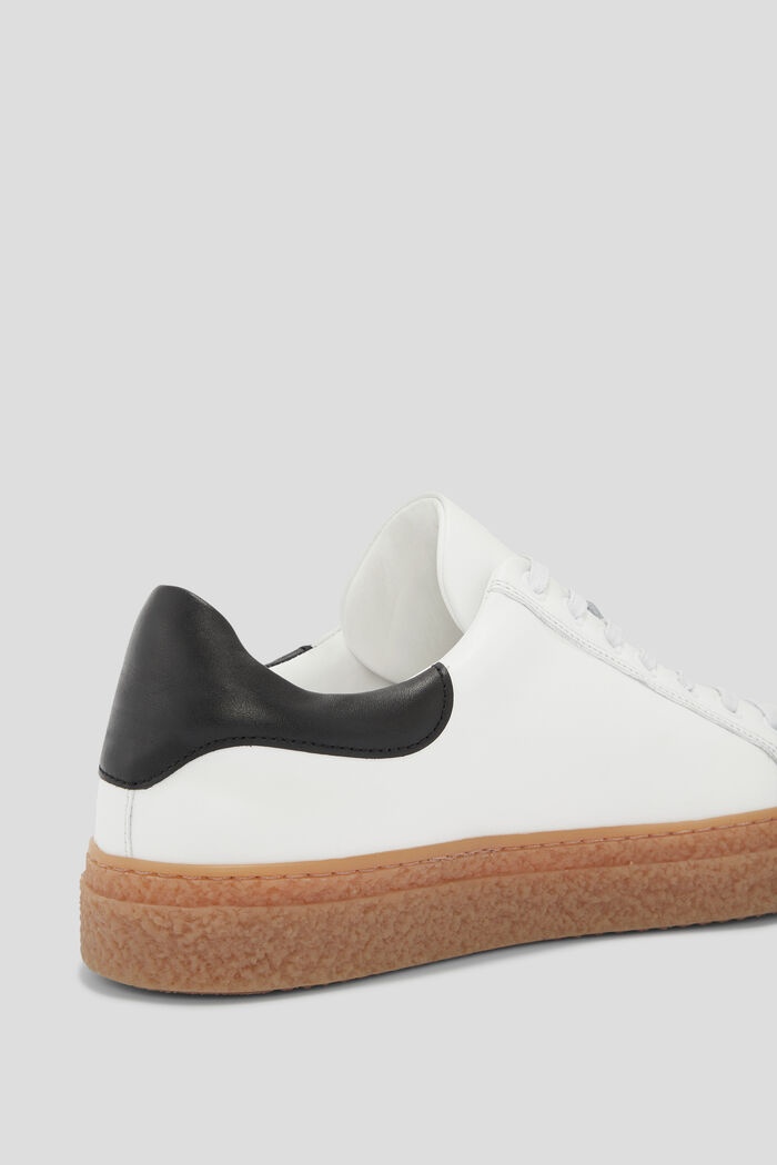 Cleveland Sneakers in White/Brown - 7