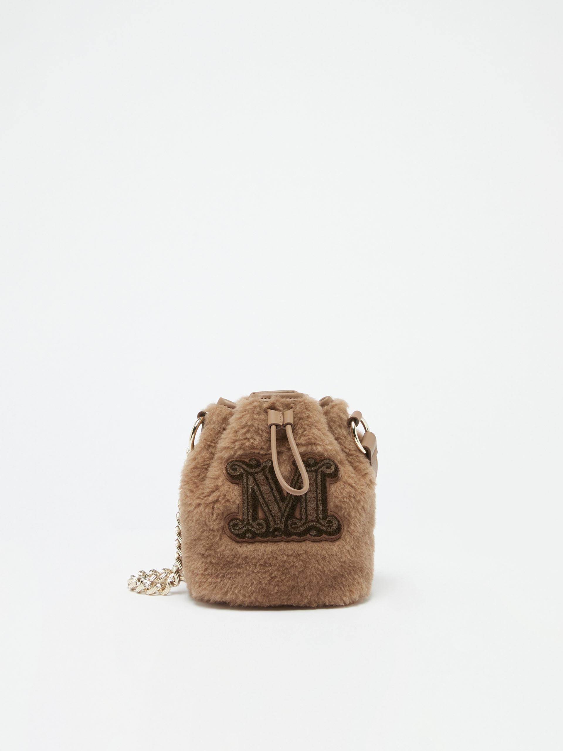 TBUCKE3 Teddy fabric bucket bag - 1