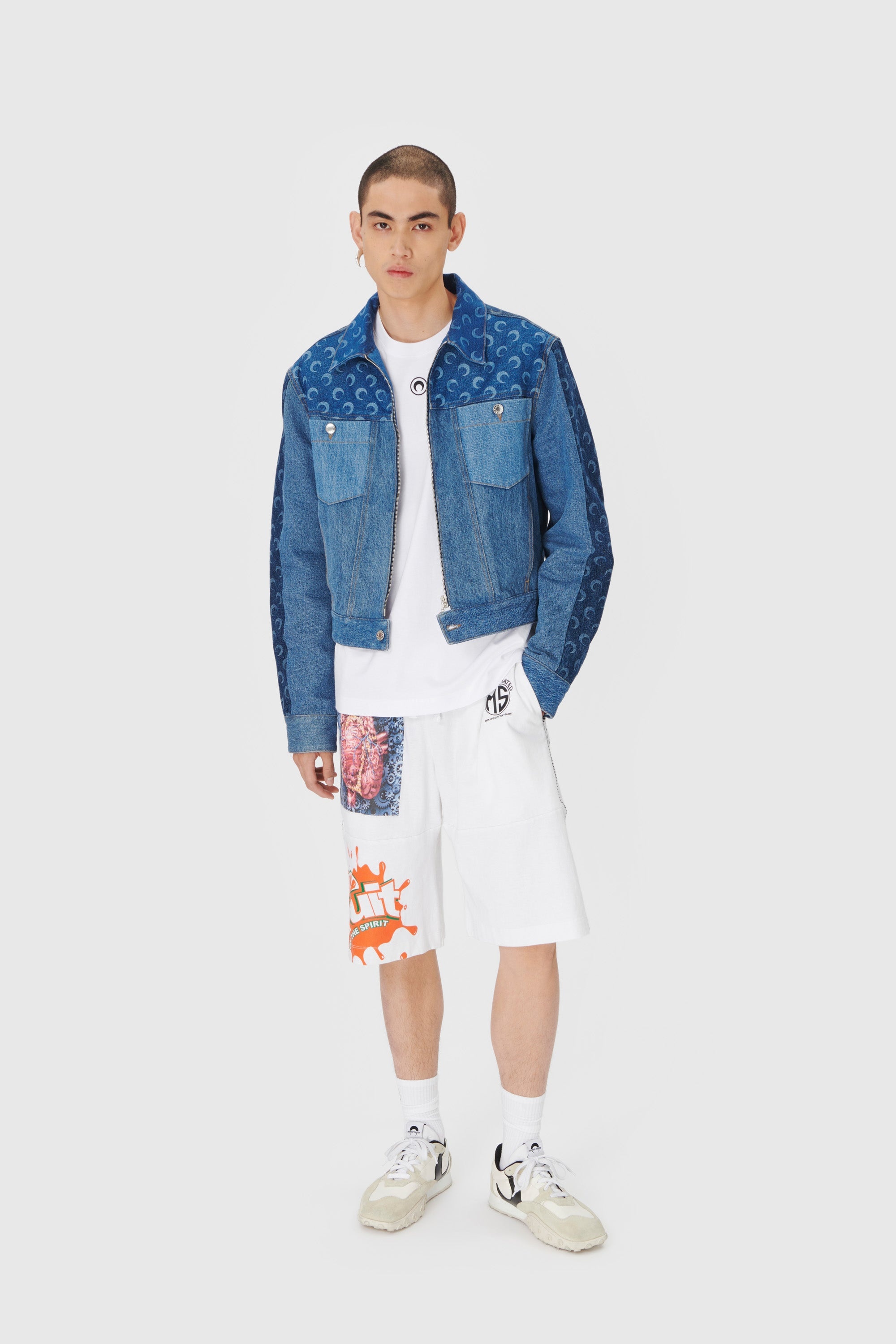 Regenerated Denim Boxy Jacket - 2