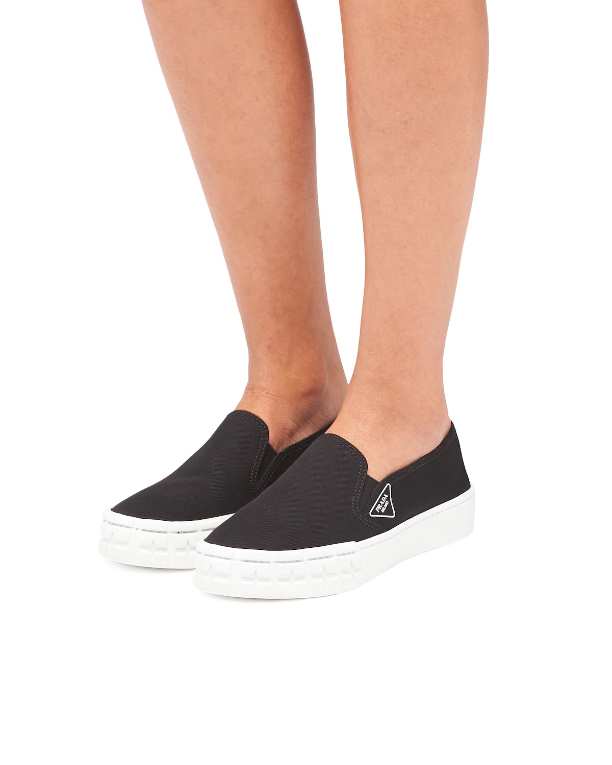 Cotton gabardine Wheel slip-ons - 5