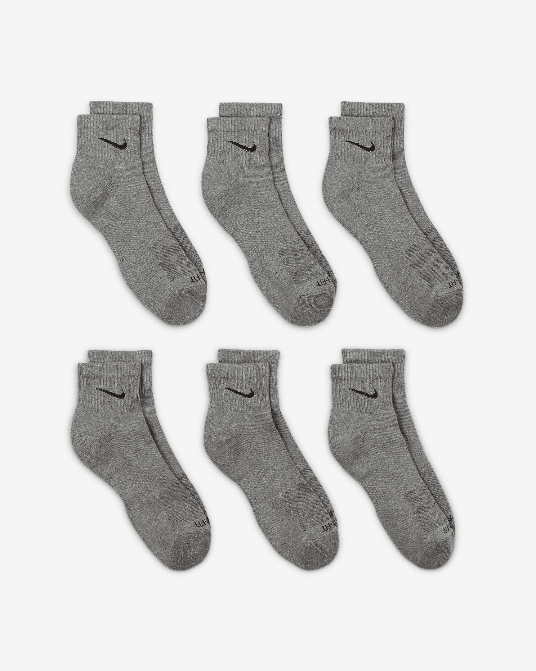 Nike Everyday Plus Cushioned Training Ankle Socks (6 Pairs) - 3