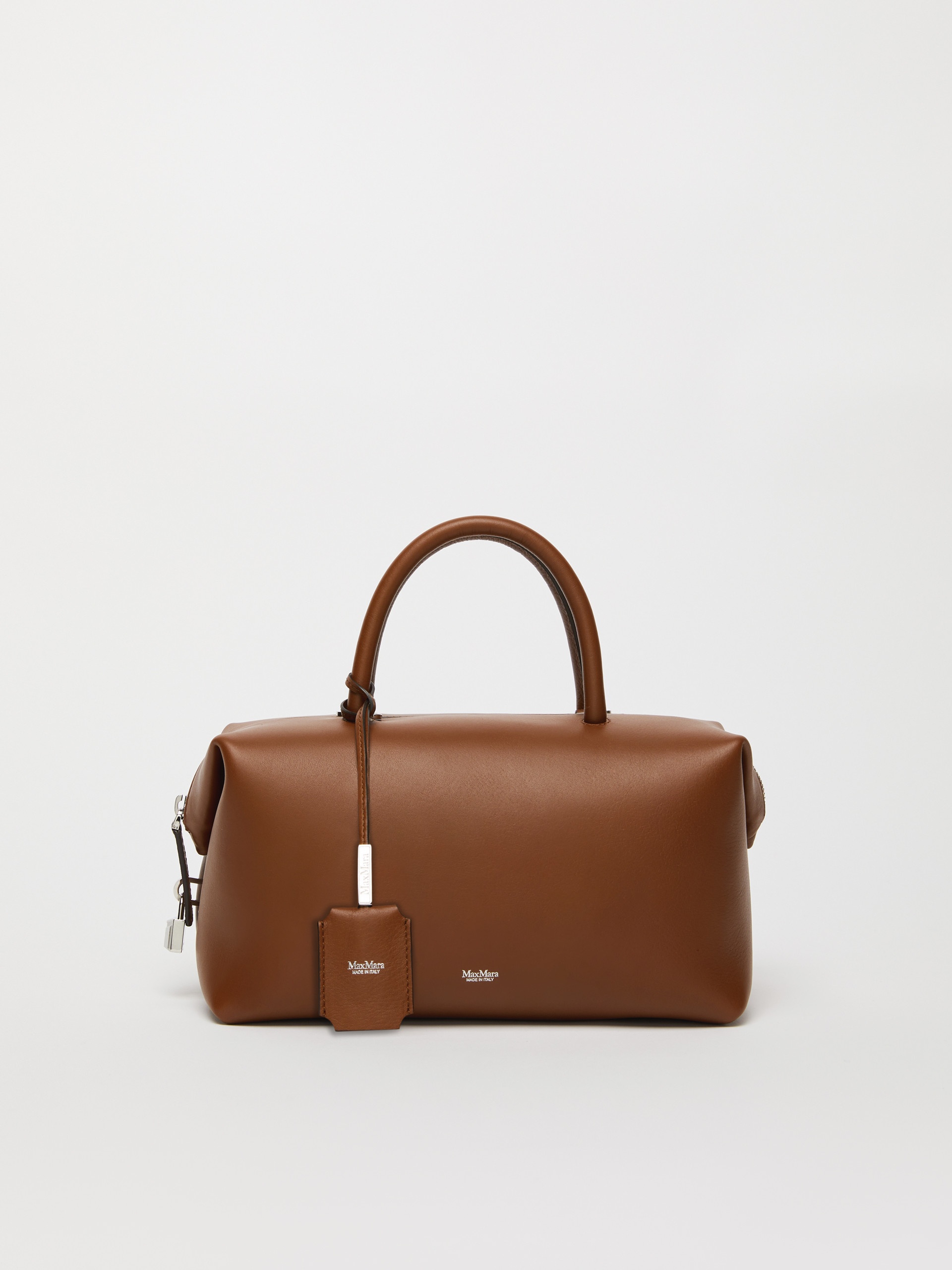 HOLDALLM Shiny leather satchel bag - 1