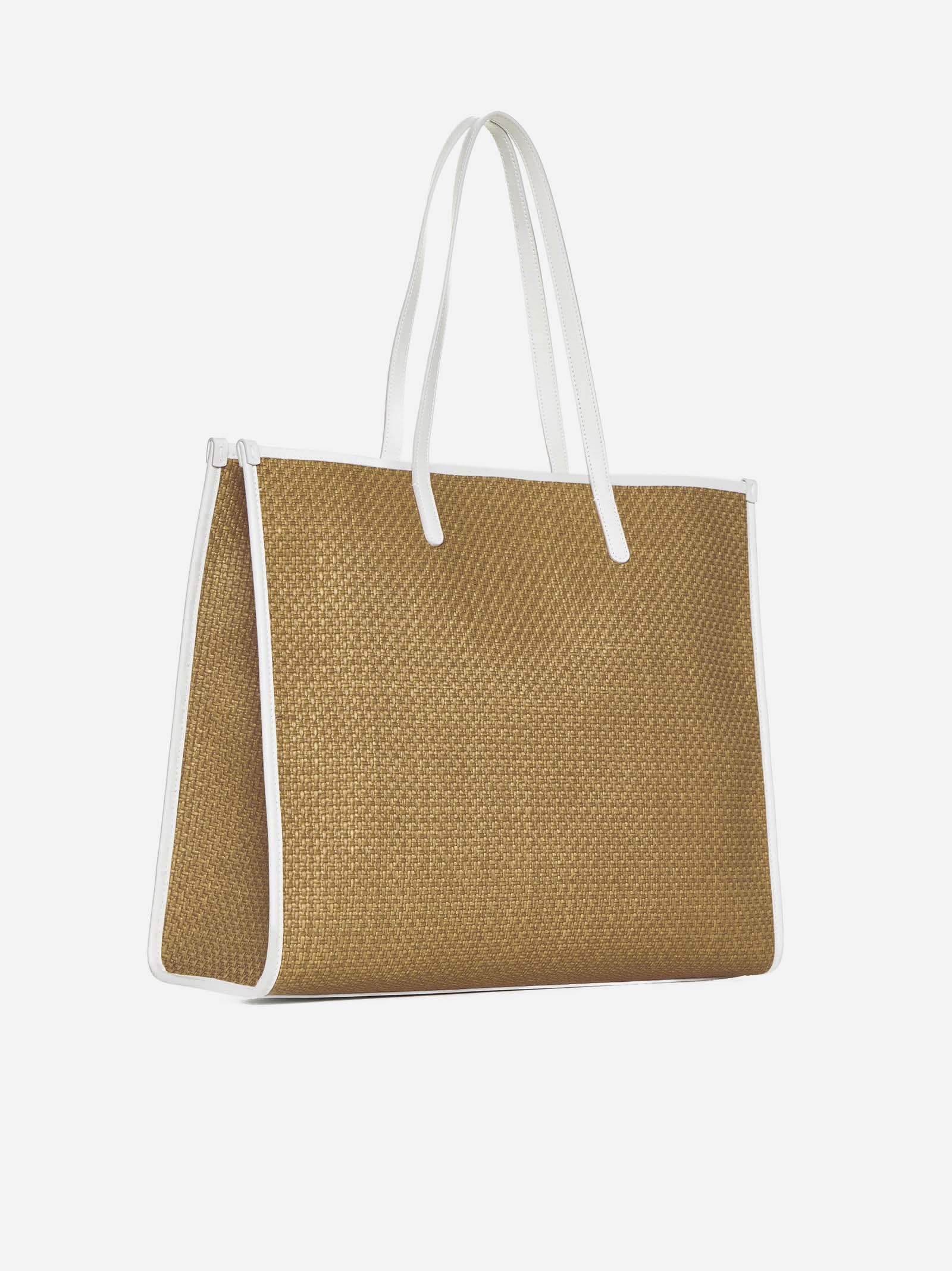 Raffia tote bag - 4