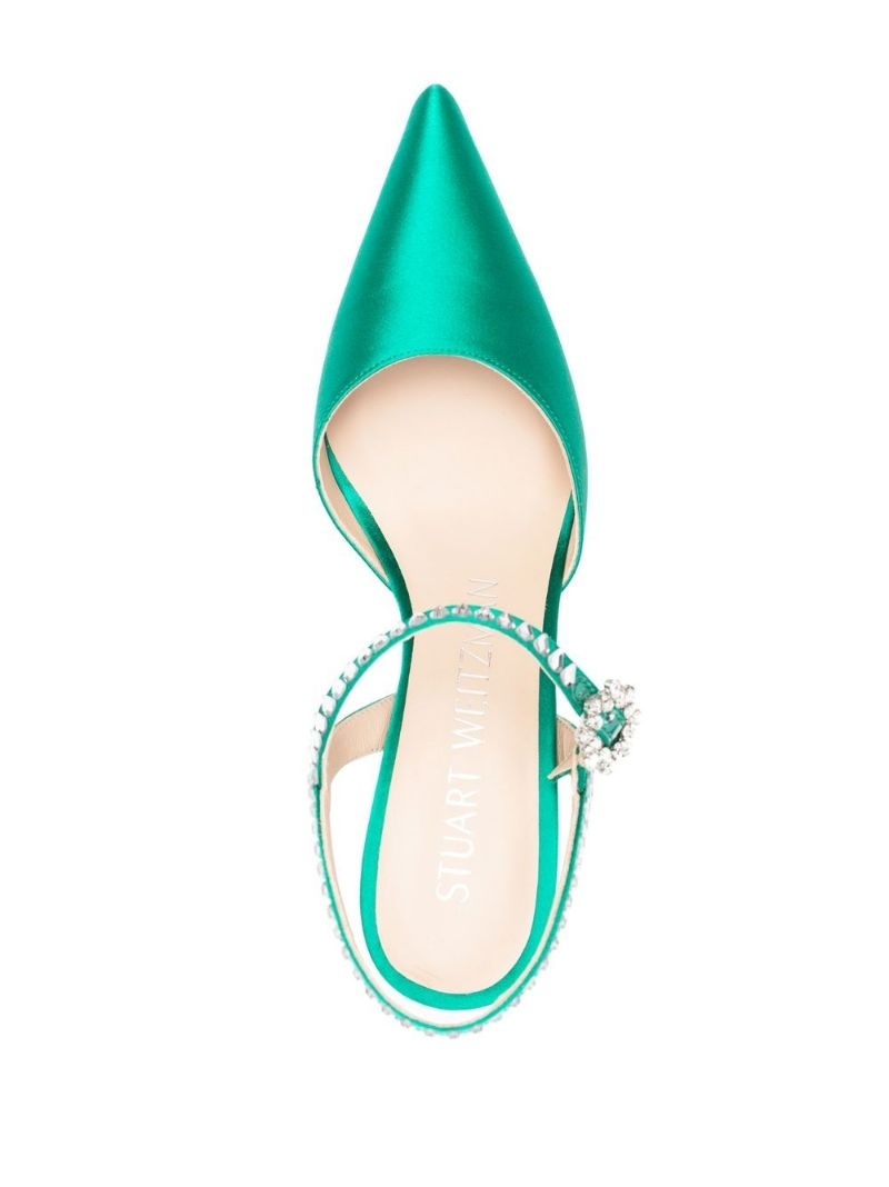 Gemcut 95mm satin pumps - 4