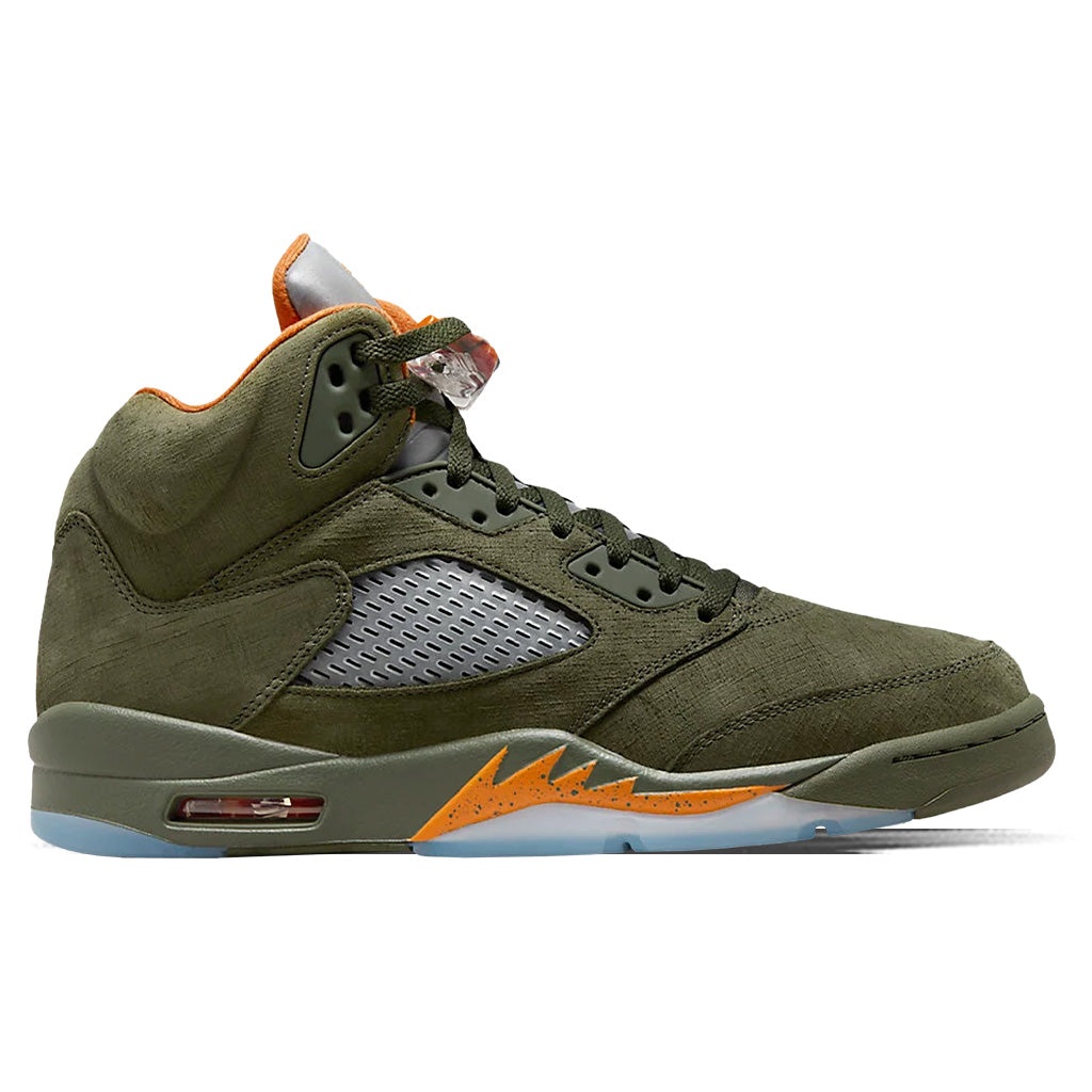 AIR JORDAN 5 RETRO 'OLIVE' - ARMY OLIVE/SOLAR ORANGE - 1