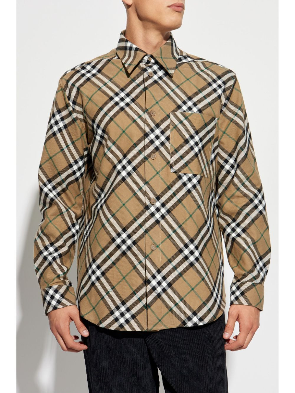Burberry Men Check Shirt - 2