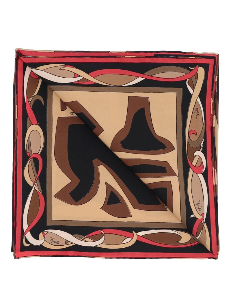PUCCI printed silk scarf outlook