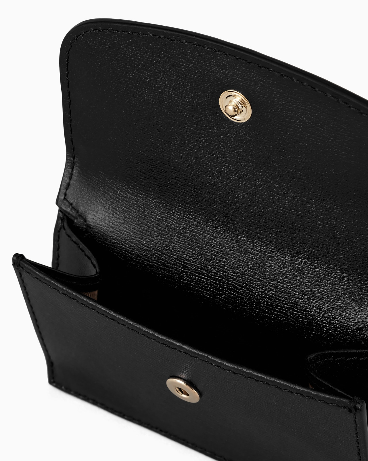 Mini la Prima trifold wallet in palmellato leather - 5