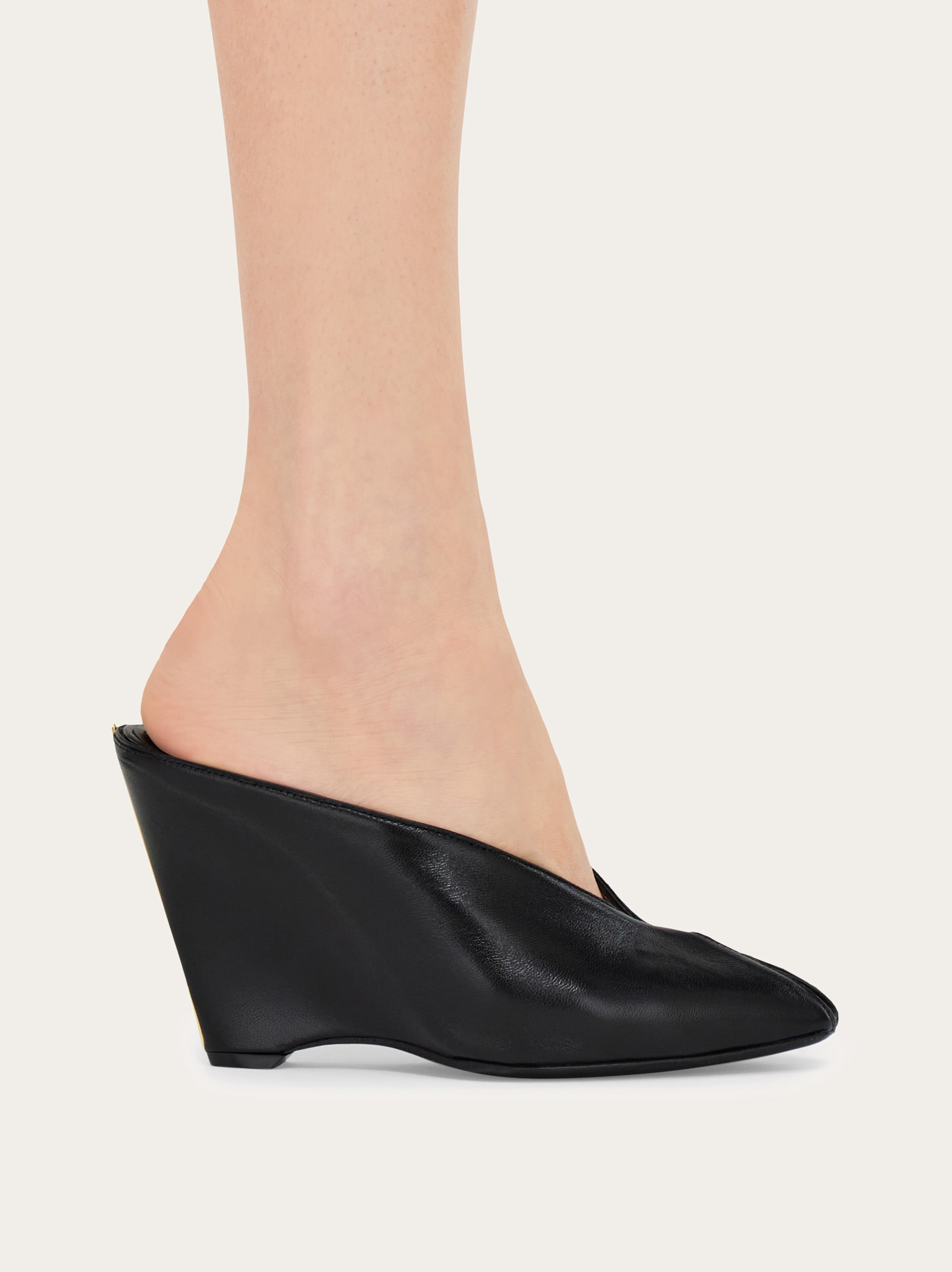 Peep toe mule - 4