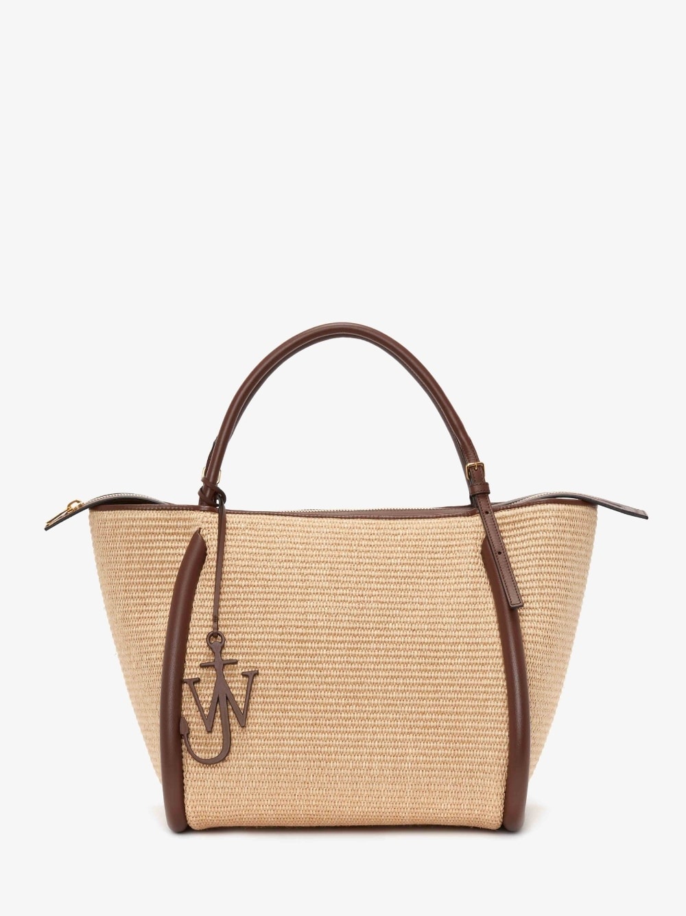 BUMPER-31 RAFFIA TOP HANDLE BAG - 1