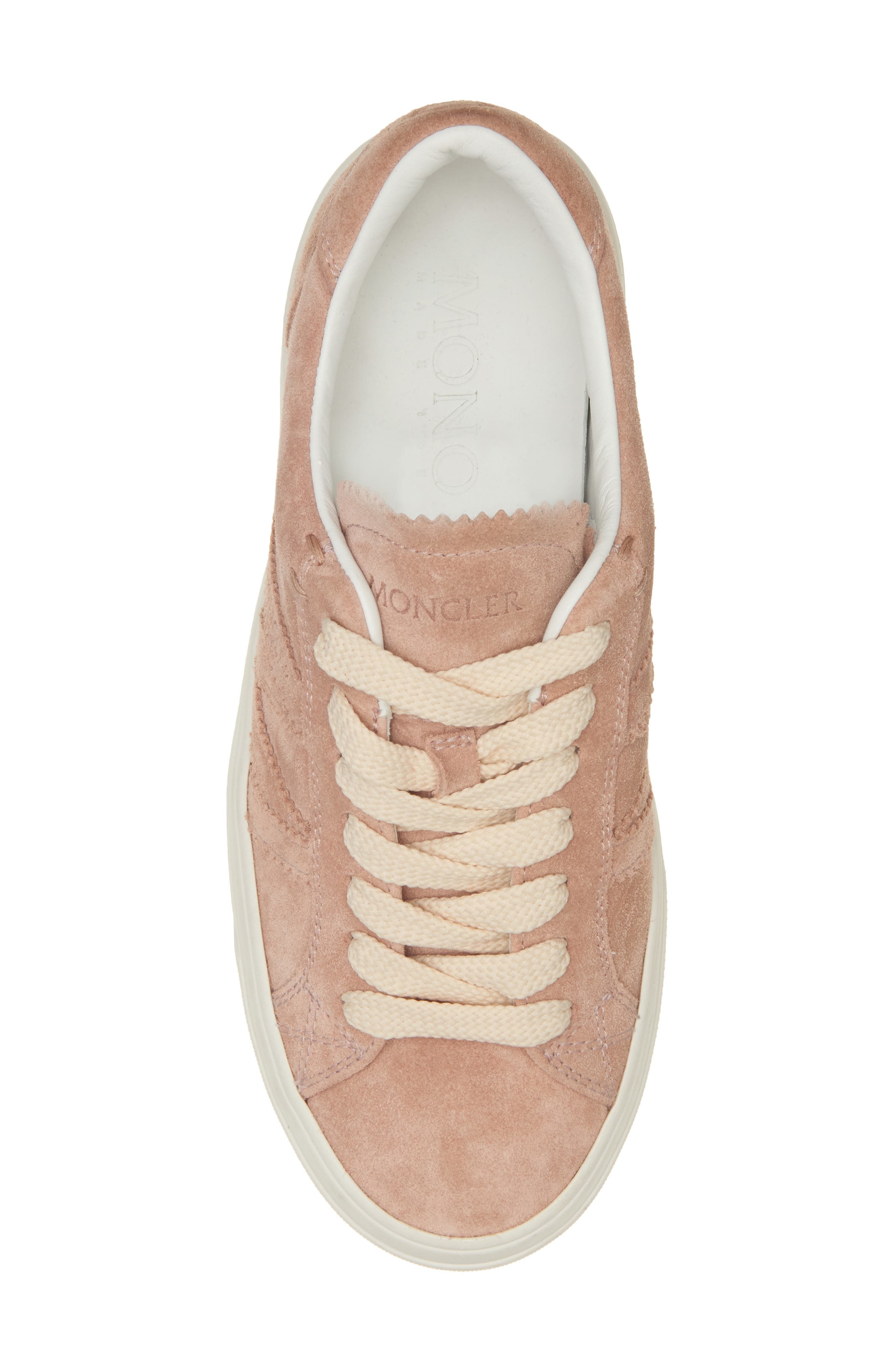 Moncler Monaco 2 Low Top Sneaker in Rose Dust at Nordstrom - 5