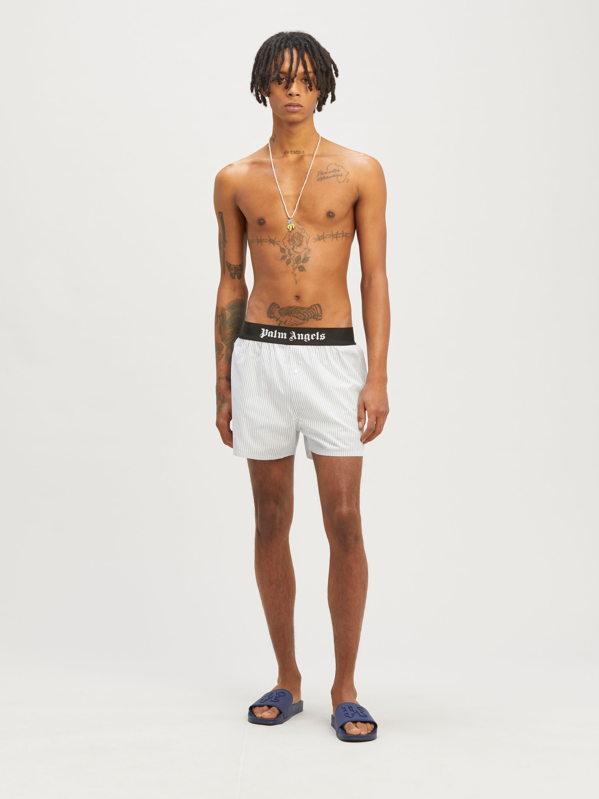 Classic Logo Striped Boxer - 2