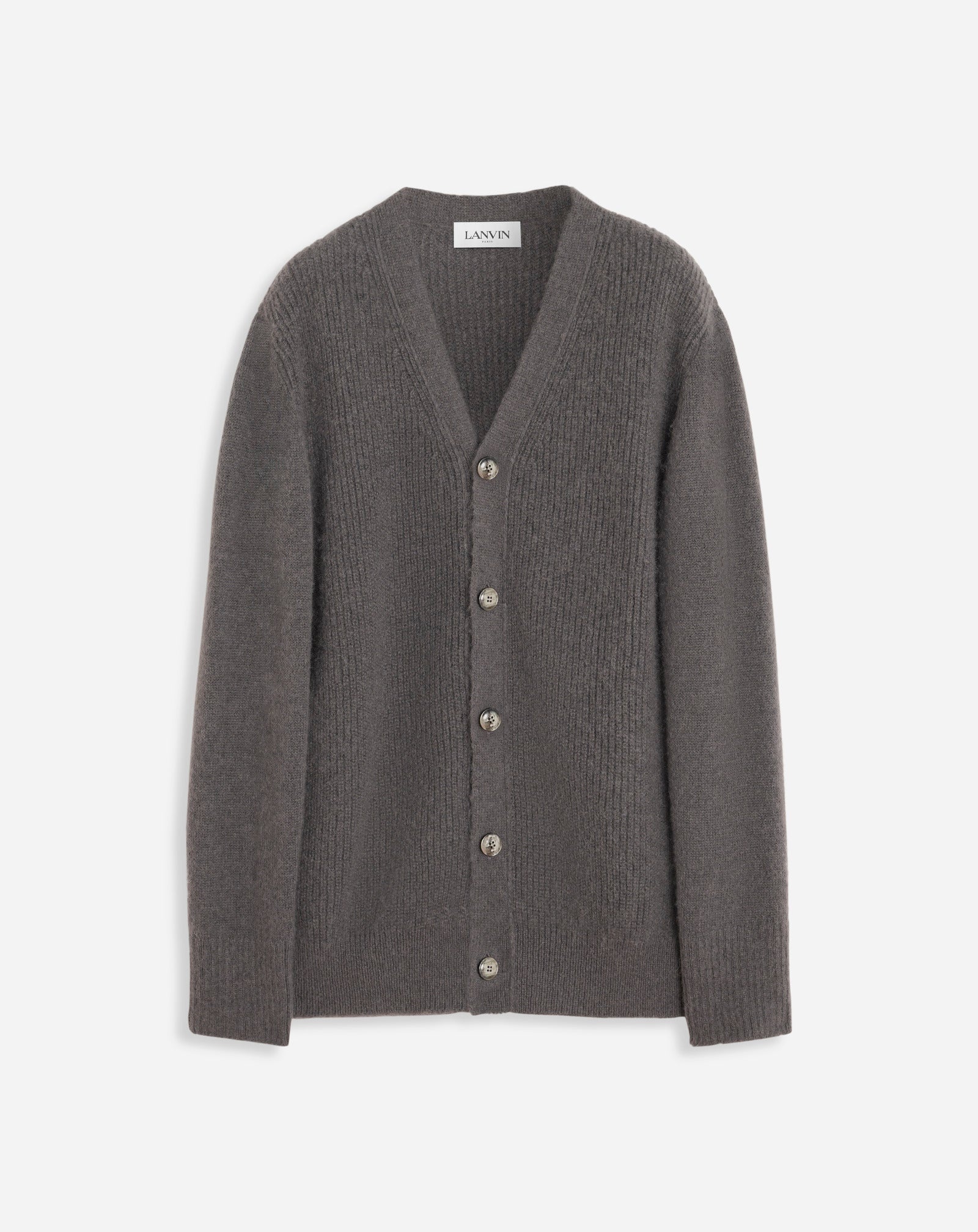 CARDIGAN IN BRUSHED MOHAIR - 1