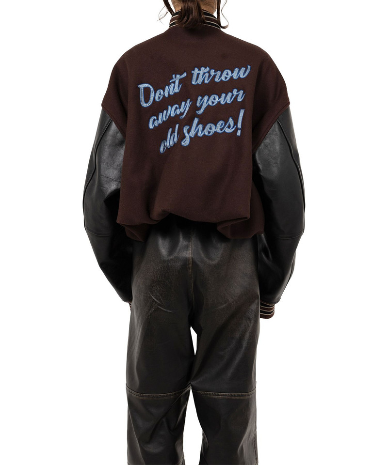 Roll-up Hem Stadium Jacket 14