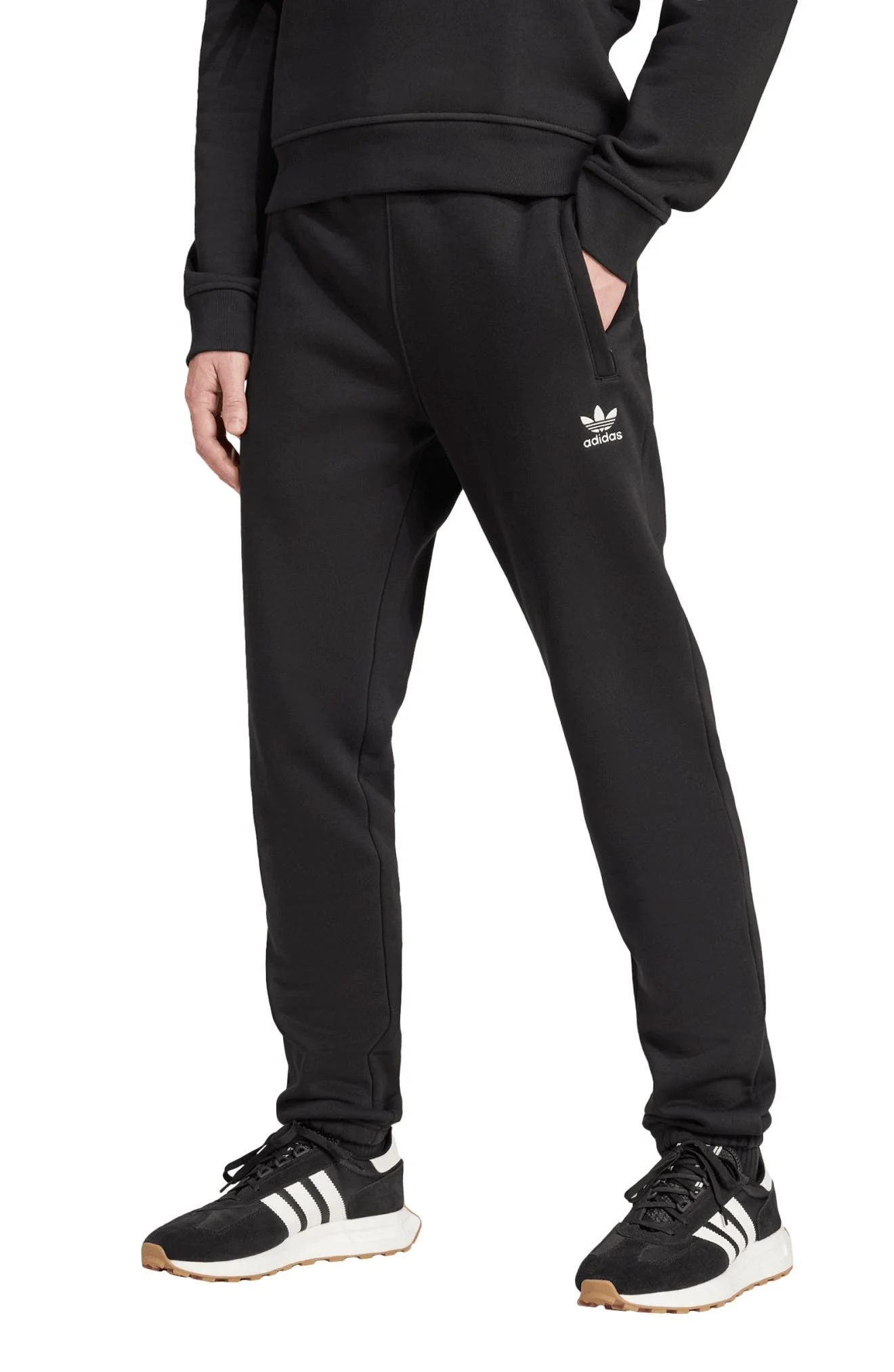 Trefoil Essentials Slim Fit Sweatpants - 1