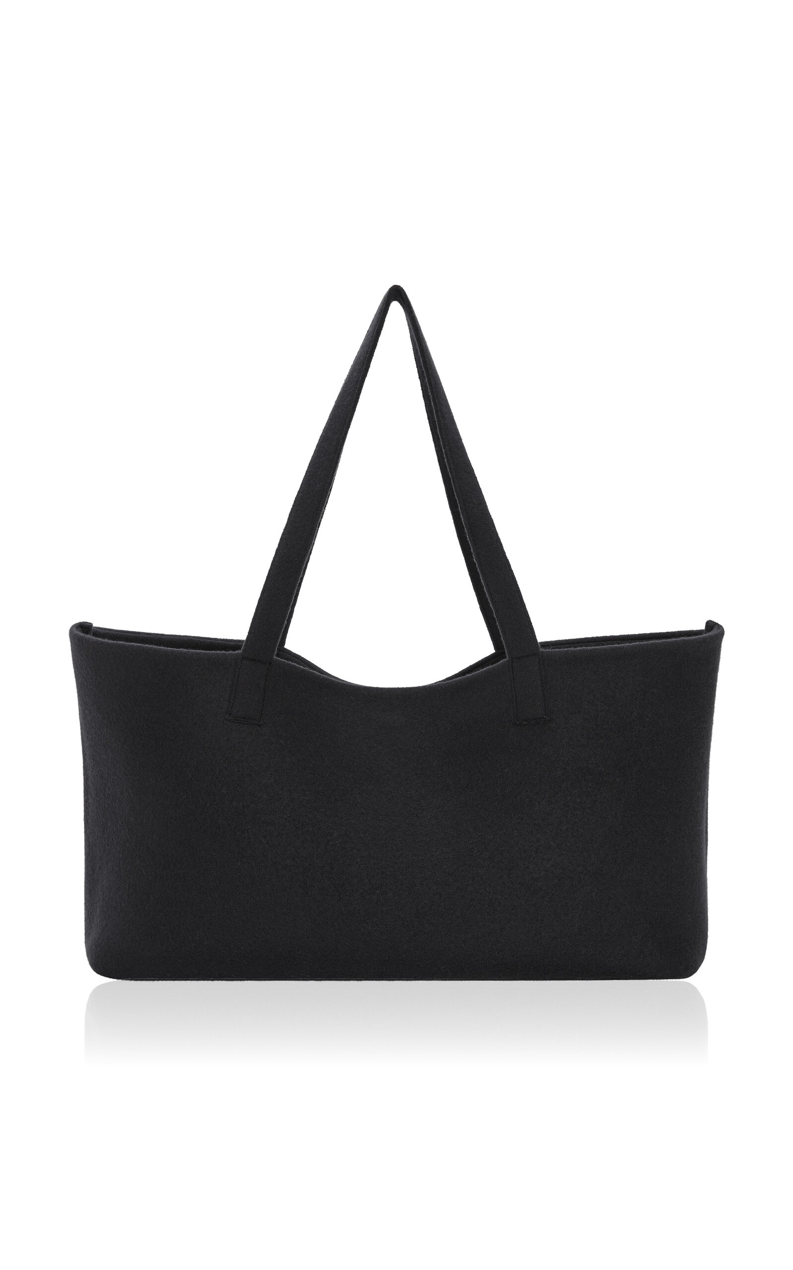 Winston Large Wool Tote Bag black - 1