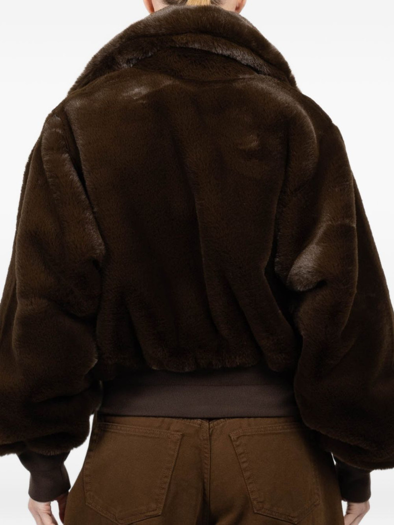 RONNY KOBO faux-fur jacket outlook