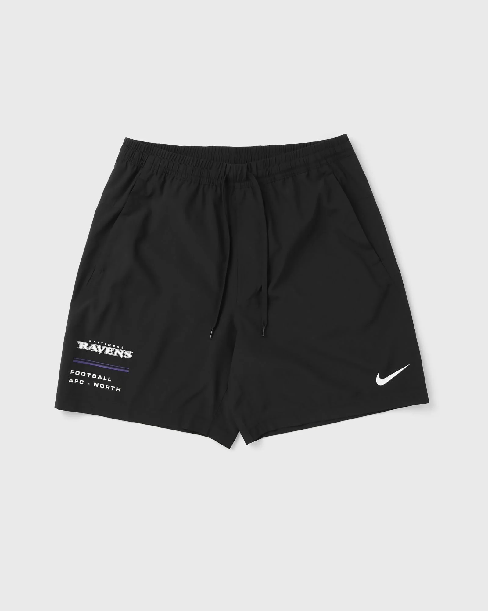 NFL Baltimore Ravens Team Logo Nike Form Dri-FIT Unlined Woven 7 Short - 1