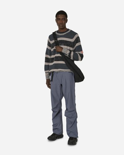 Cav Empt 3 Colour Stripe Knit Sweater Grey outlook