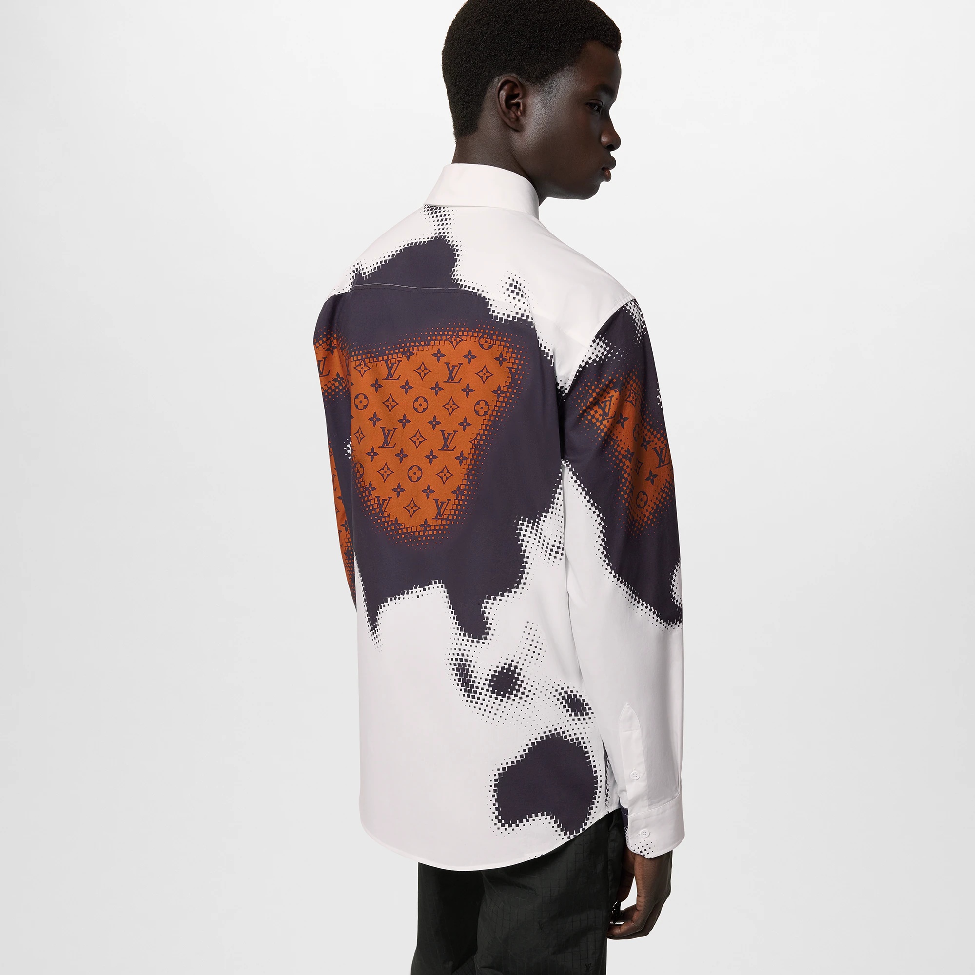 Long-Sleeved Cotton Shirt - 4