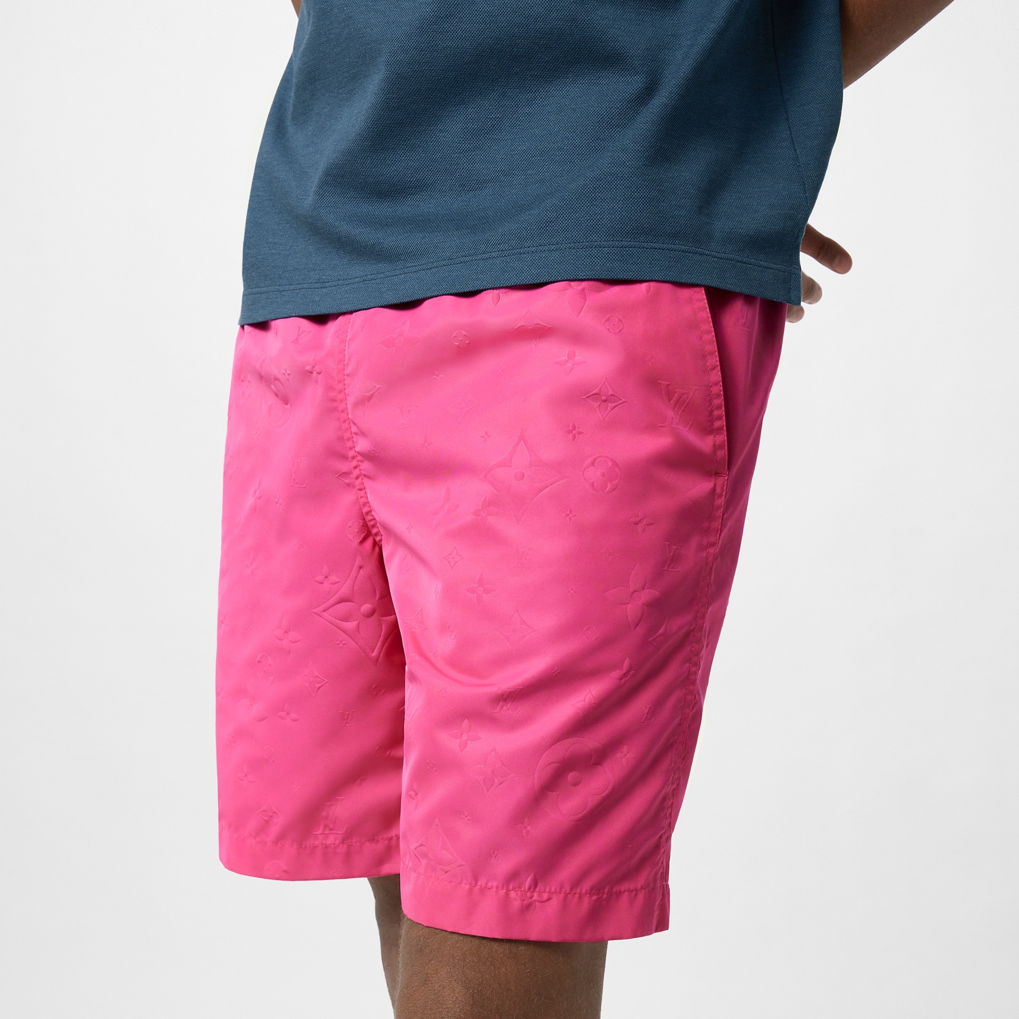 Monogram Nylon Swim Board Shorts - 4