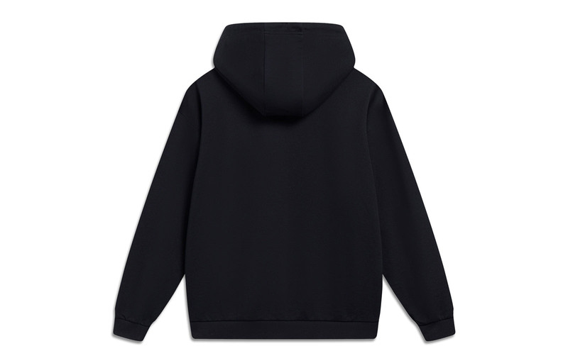 Li-Ning Li-Ning Anything Is Possible Graphic Hoodie 'Black' AWDT559-2 outlook