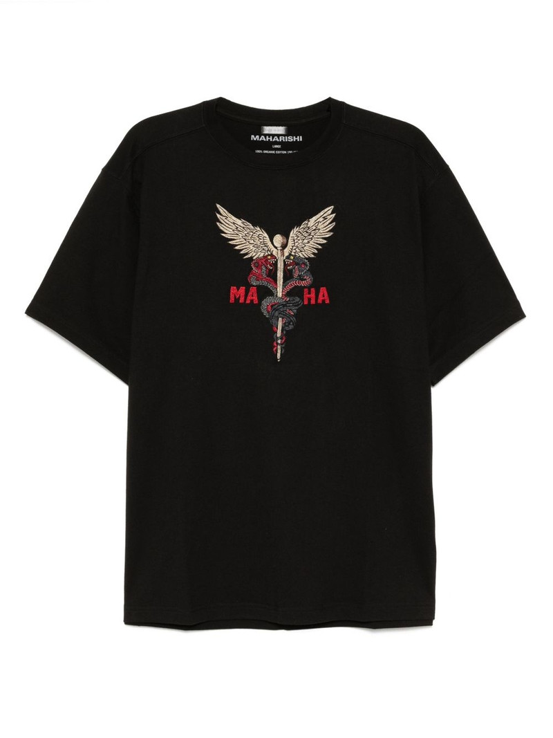 Caduceus monk T-shirt 1