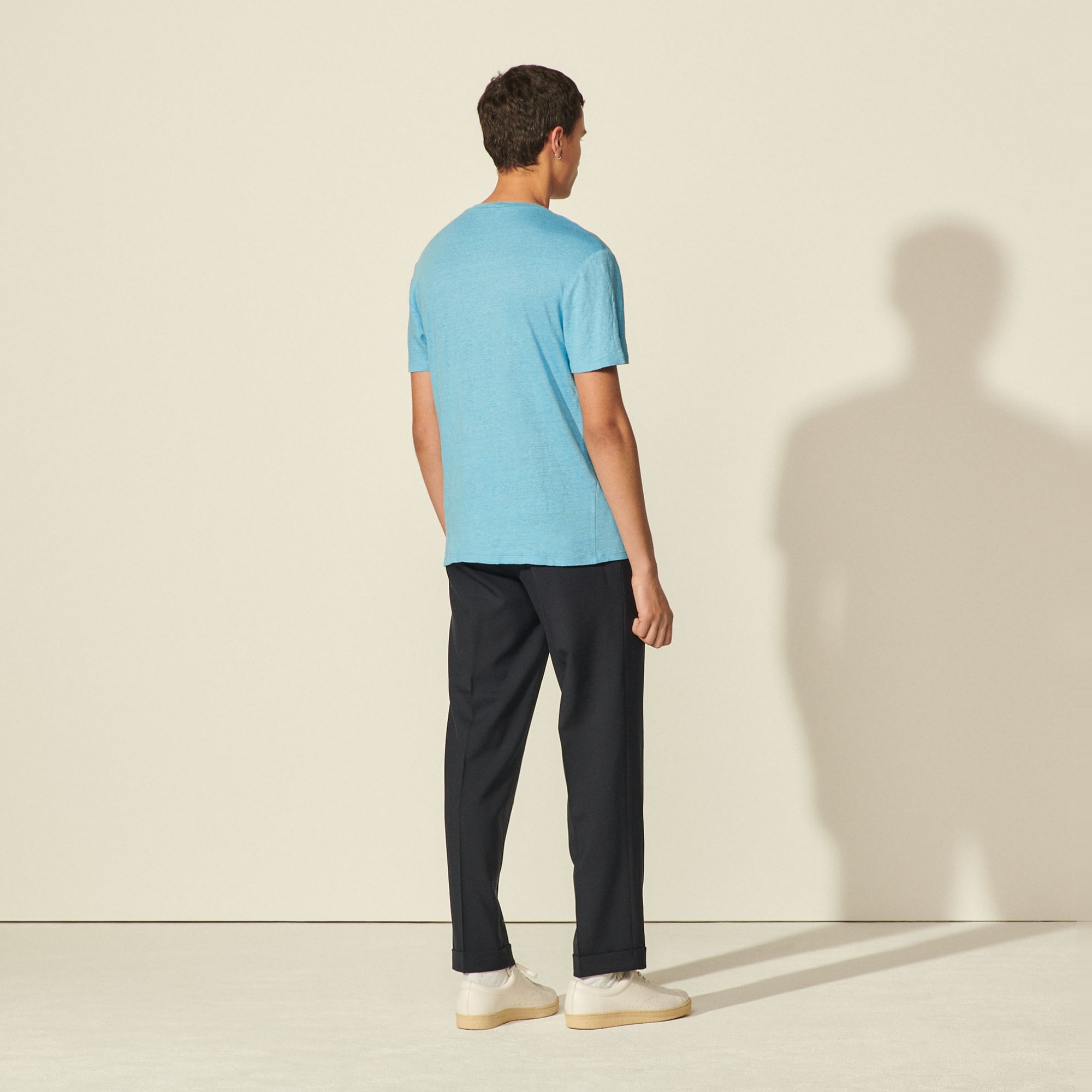 Linen T-shirt - 3