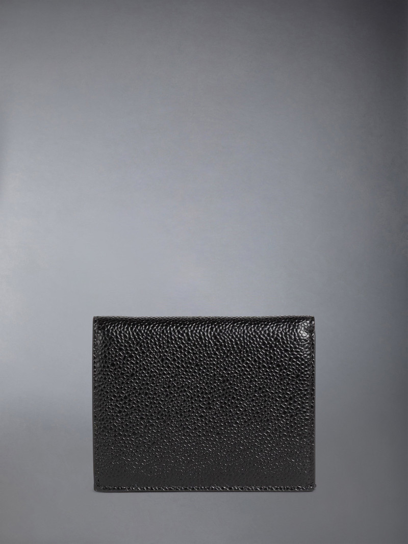 PEBBLE GRAIN COIN COMPARTMENT BILLFOLD 1