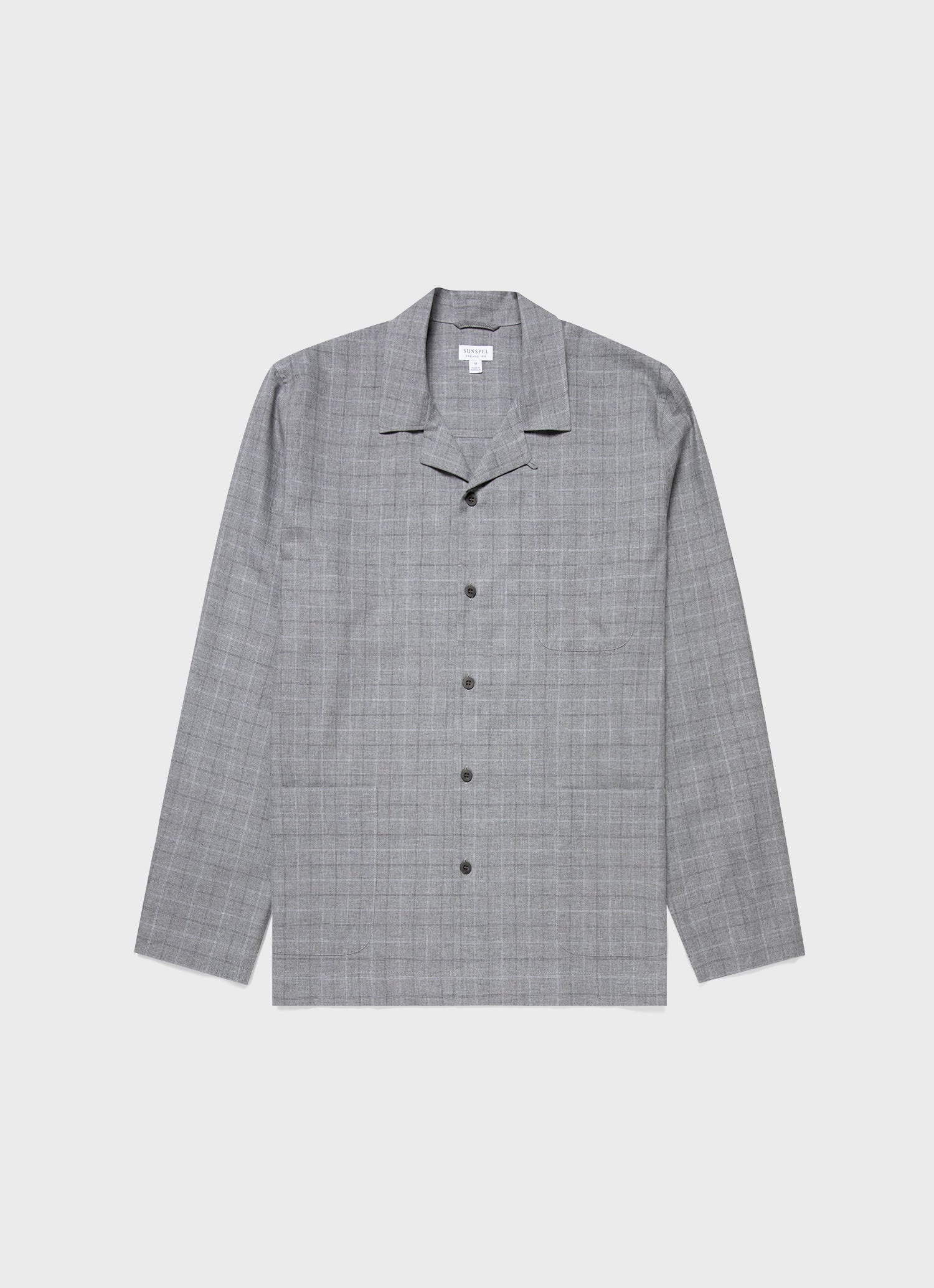 Cotton Flannel Pyjama Shirt - 1