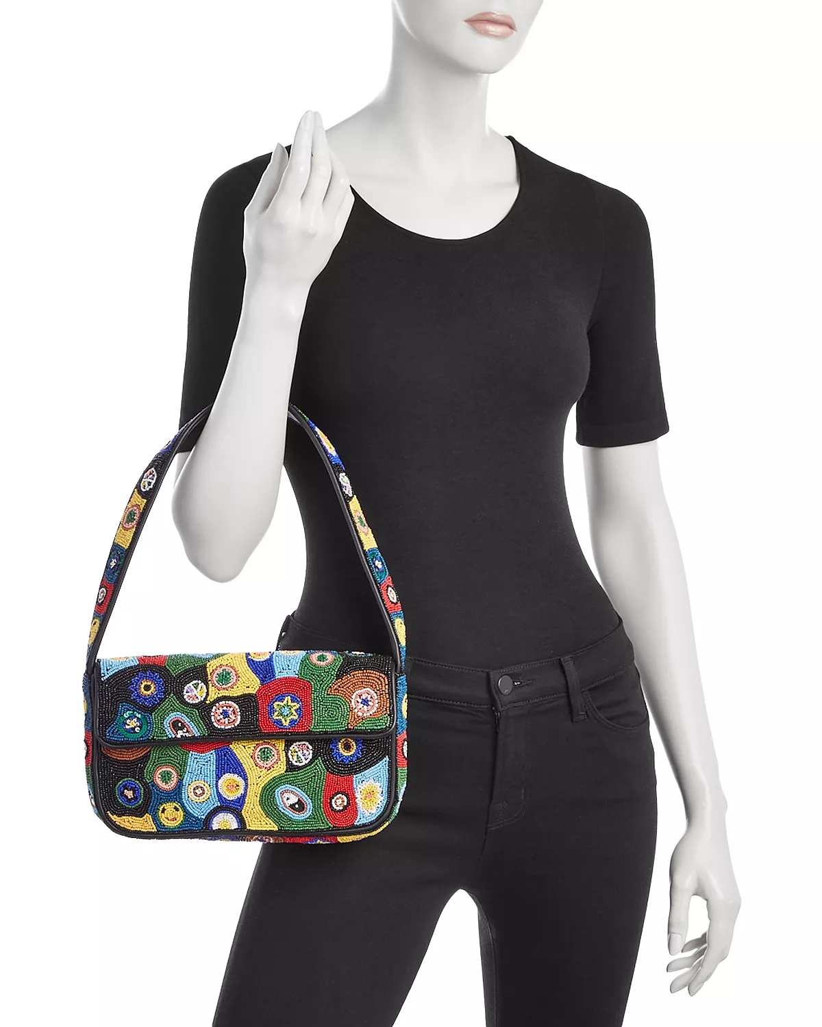 Tommy Beaded Shoulder Bag - 3