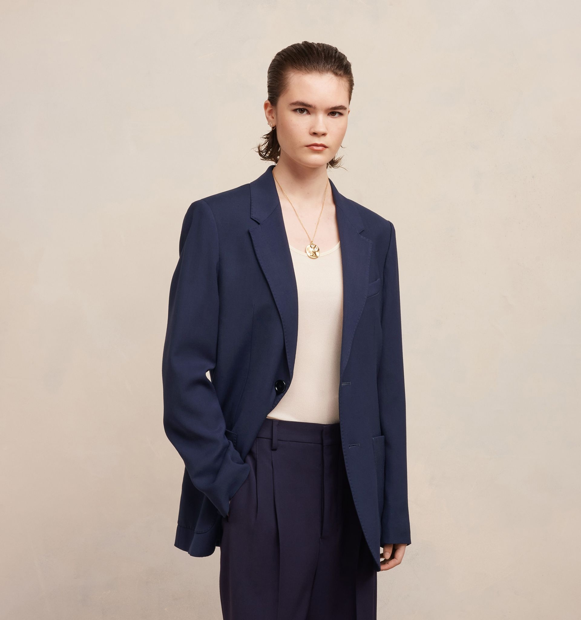 Two Buttons Jacket - 6