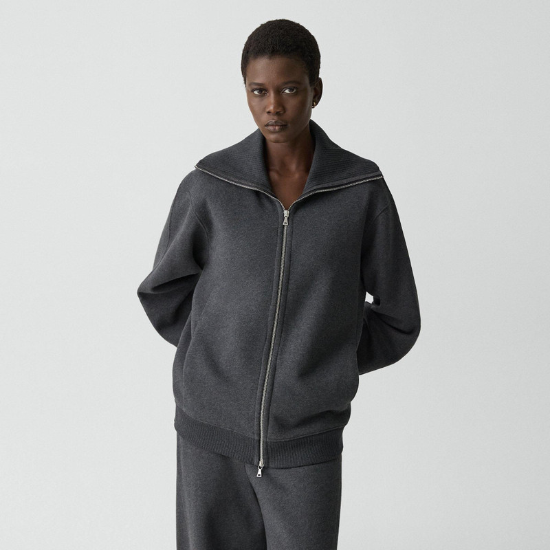 Zip Jacket in Lounge Terry 3