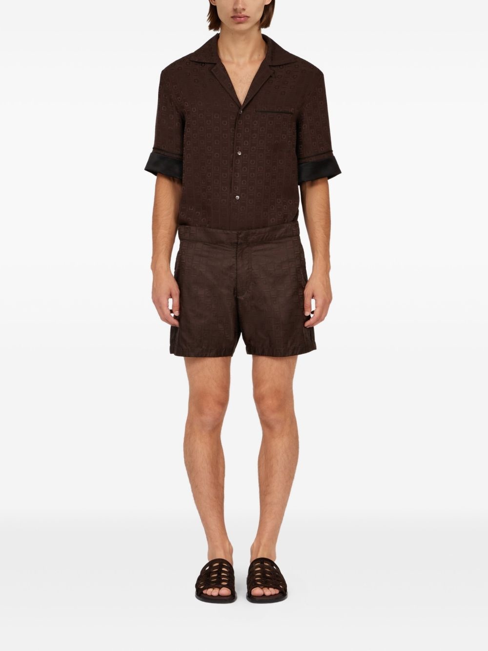 monogram bermuda shorts - 2